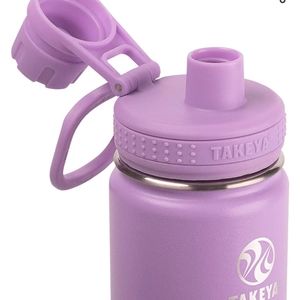 NEW TAKEYA WATER BOTTLE, LILAC PURPLE 22 OZ. Ounces, Insulated. Stainless, Loop